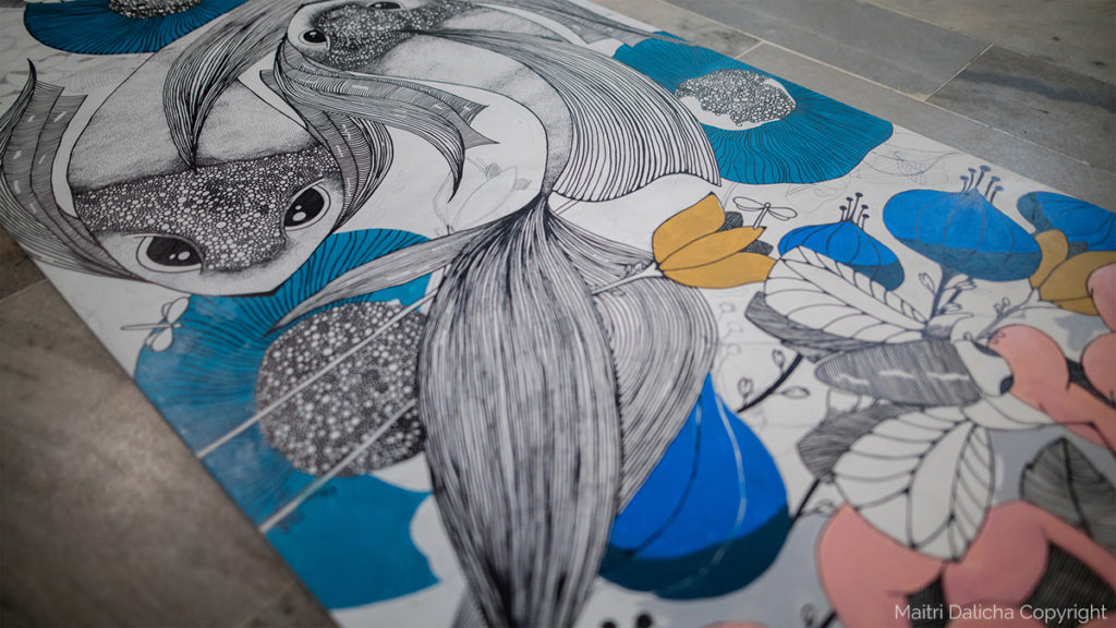 Acrylics on wood | Maitri Dalicha