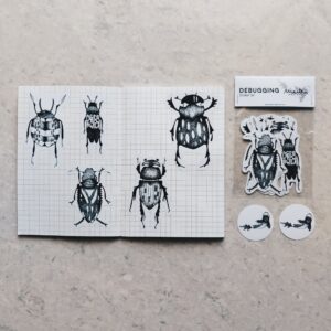 debugging sticker set | Maitri Dalicha
