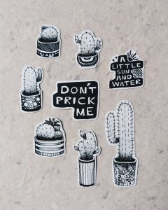 Dont Prick Me Sticker Set | Maitri Dalicha