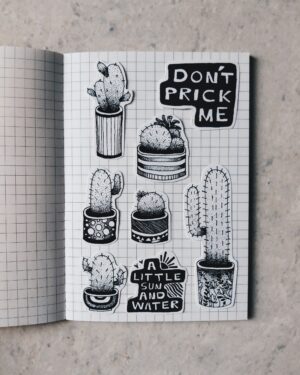 Dont Prick Me Sticker Set | Maitri Dalicha