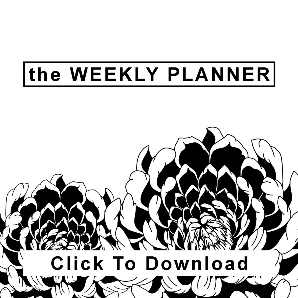 the Weekly Planner Icon | Maitri Dalicha