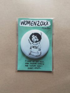 Desi Button Pin | Women20XX | Maitri Dalicha