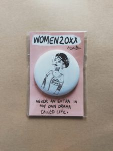 Main Bitch Button Pin | Women20XX | Maitri Dalicha